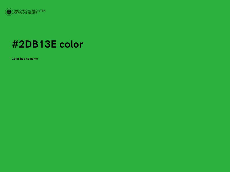 #2DB13E color image