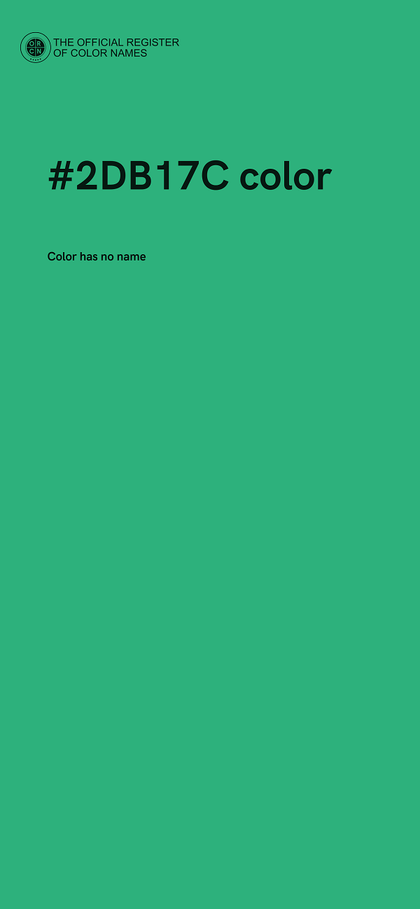 #2DB17C color image