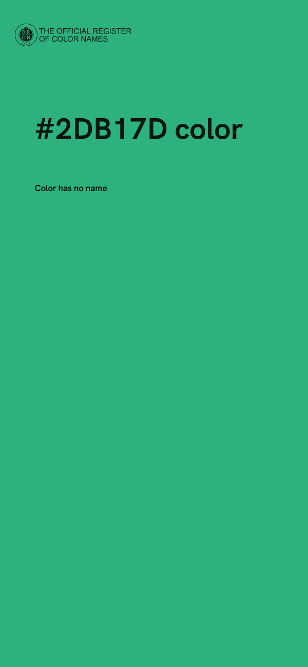 #2DB17D color image