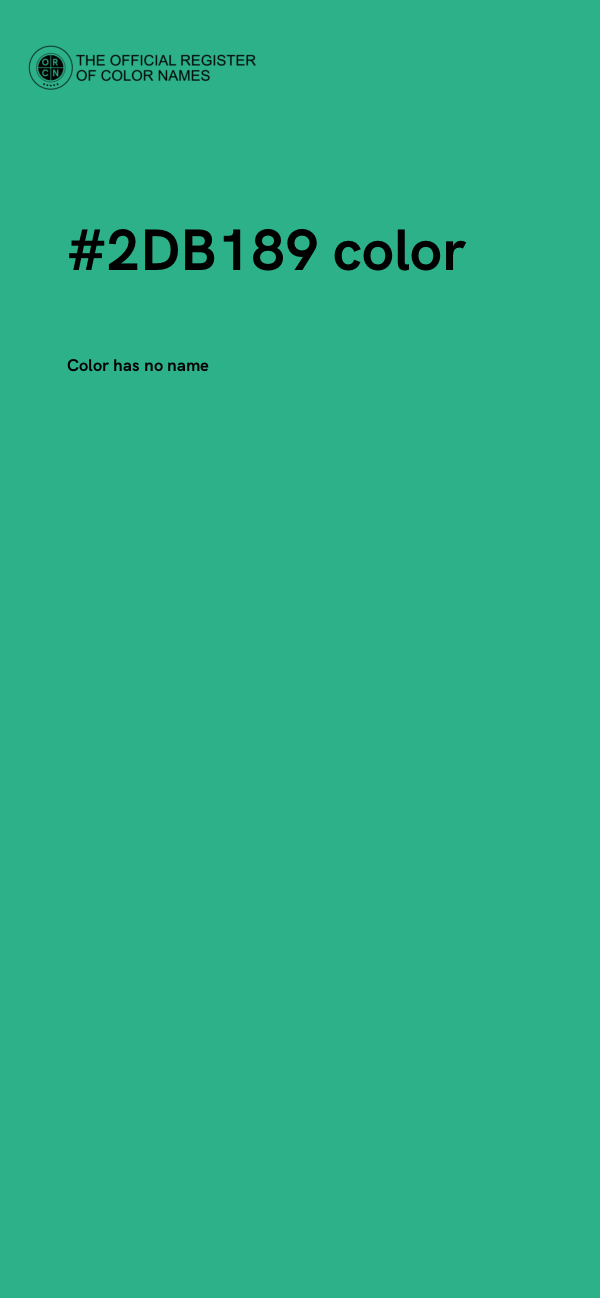 #2DB189 color image