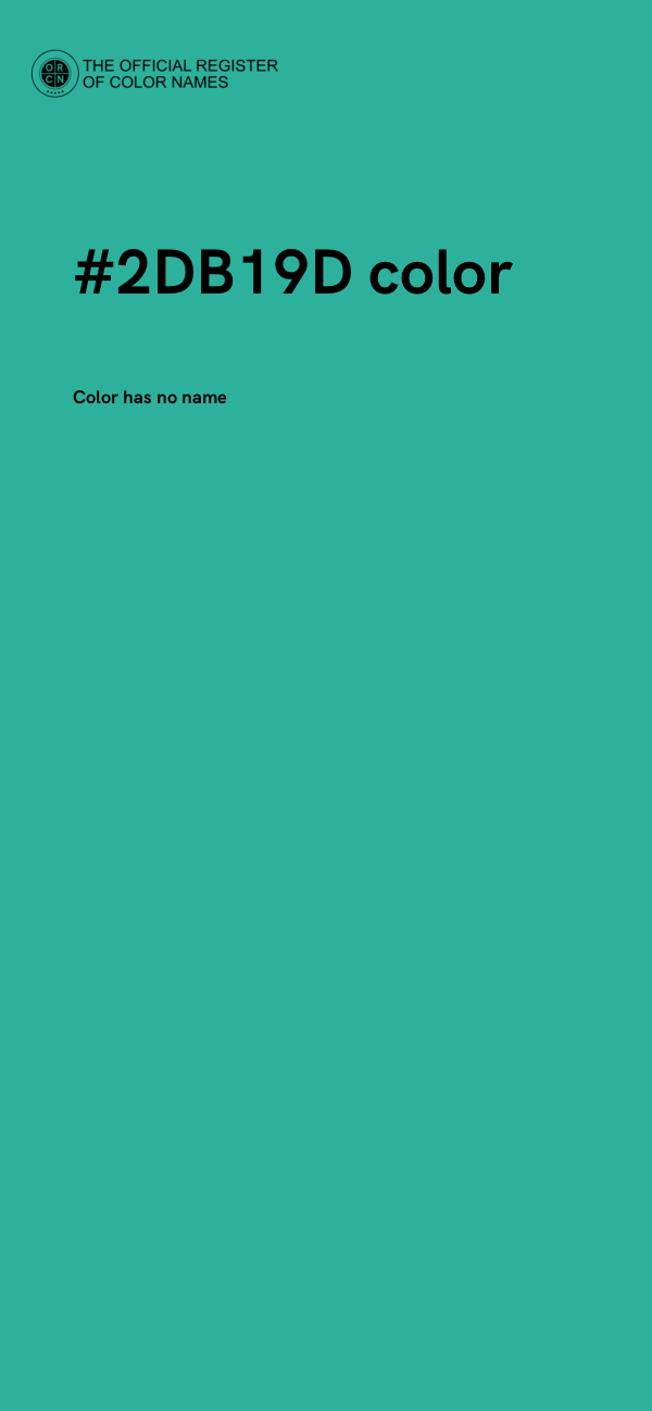 #2DB19D color image