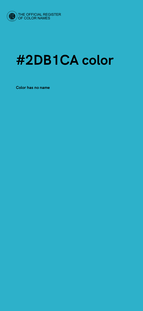 #2DB1CA color image