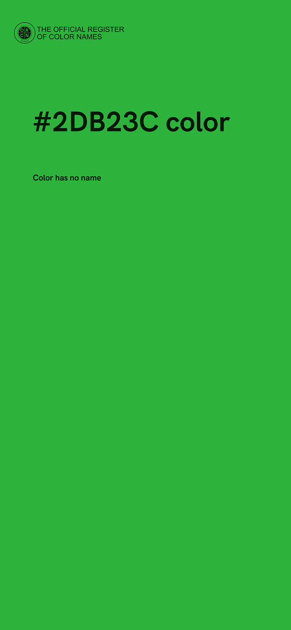 #2DB23C color image