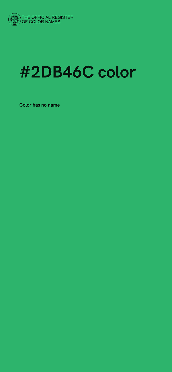 #2DB46C color image