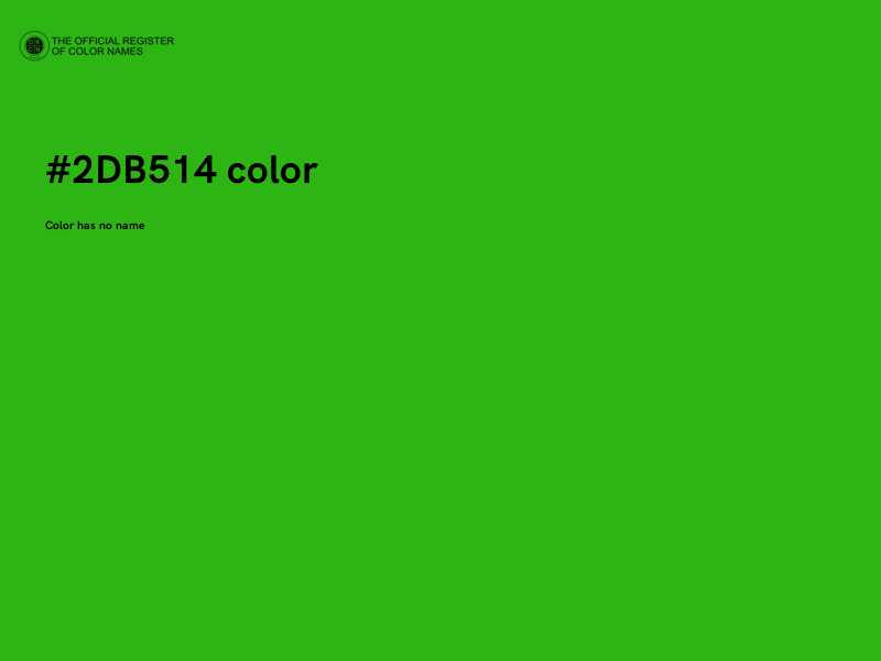 #2DB514 color image