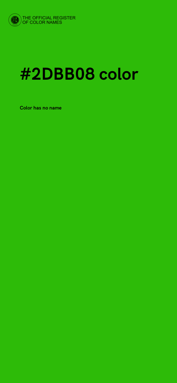 #2DBB08 color image