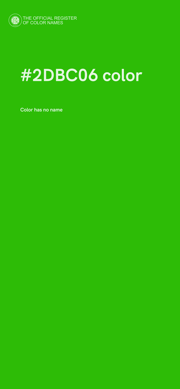 #2DBC06 color image