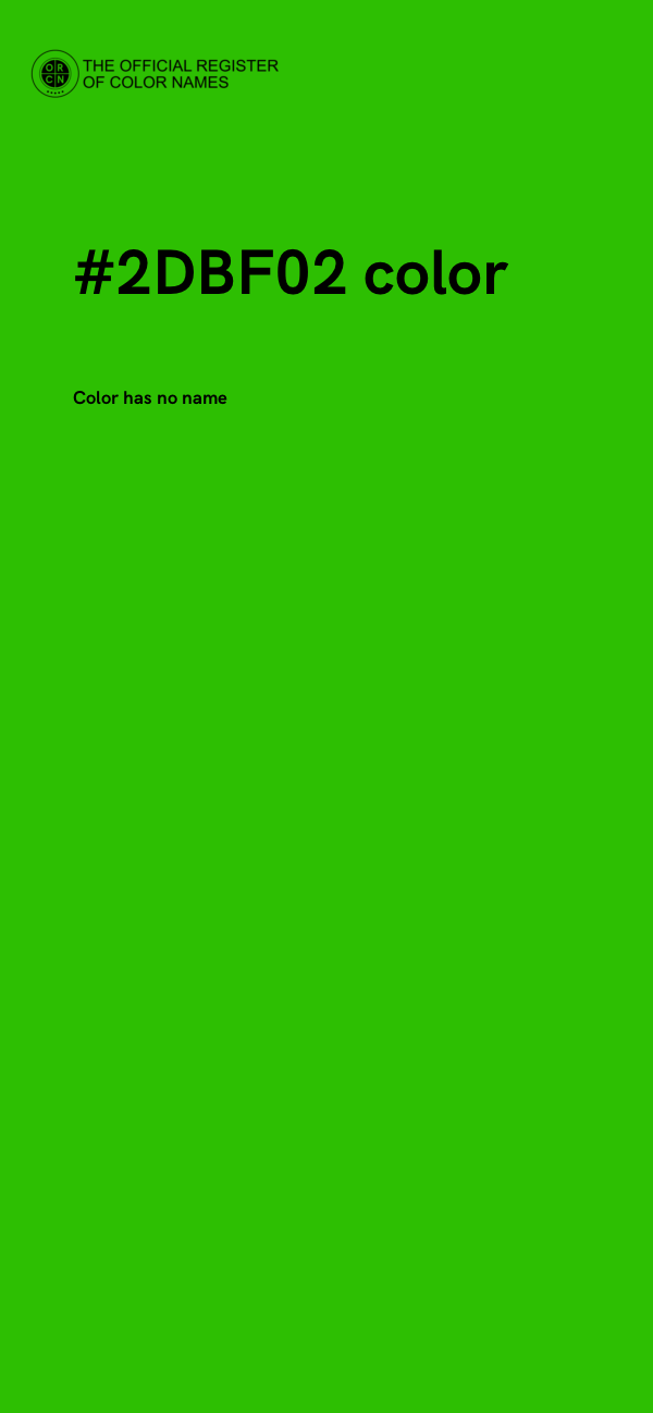 #2DBF02 color image