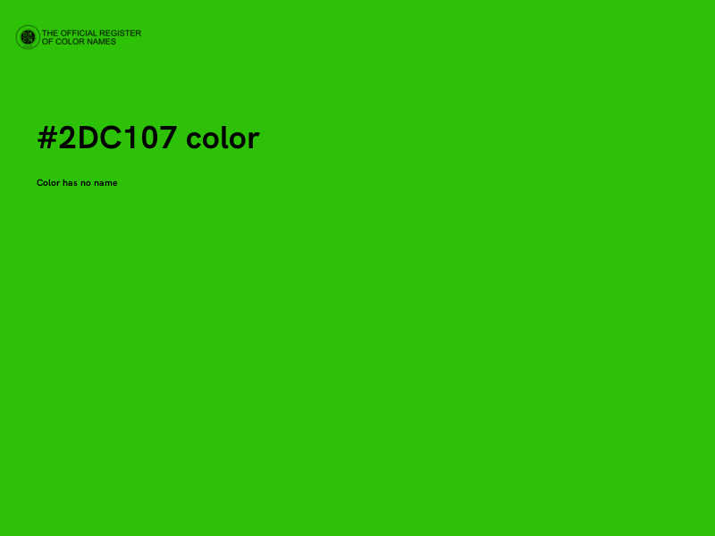 #2DC107 color image