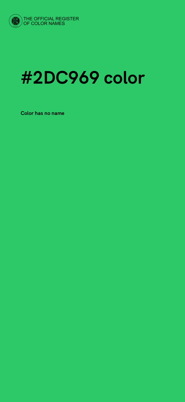 #2DC969 color image