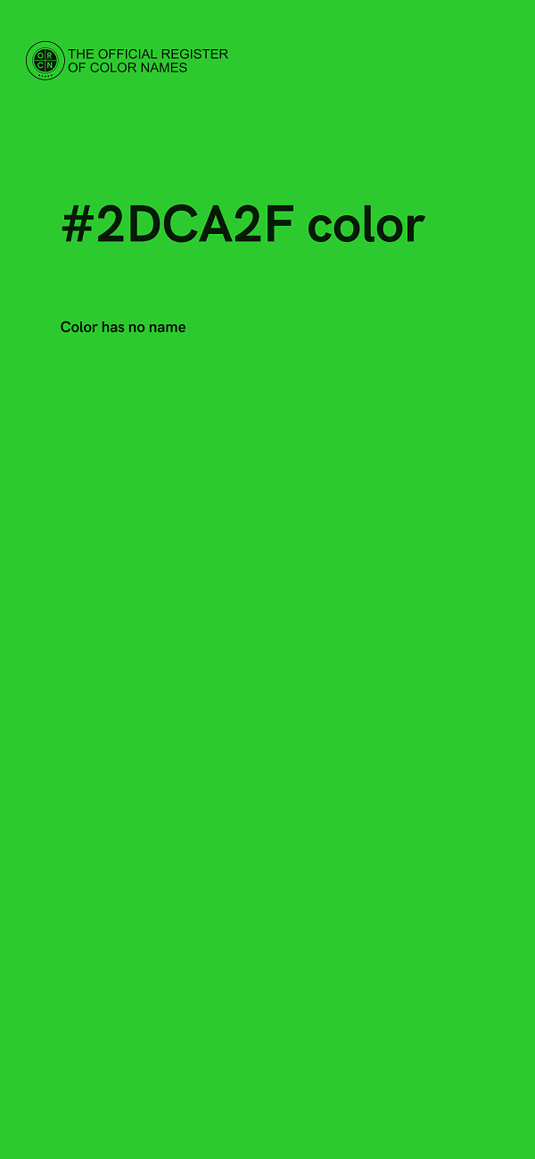 #2DCA2F color image