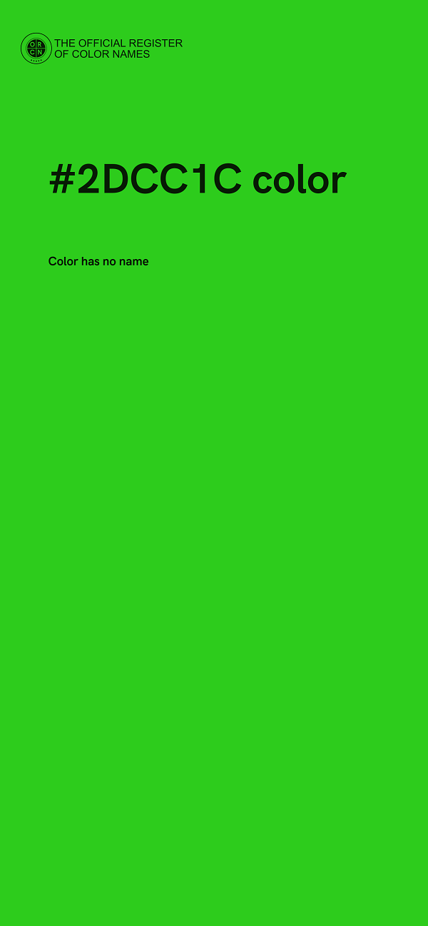 #2DCC1C color image