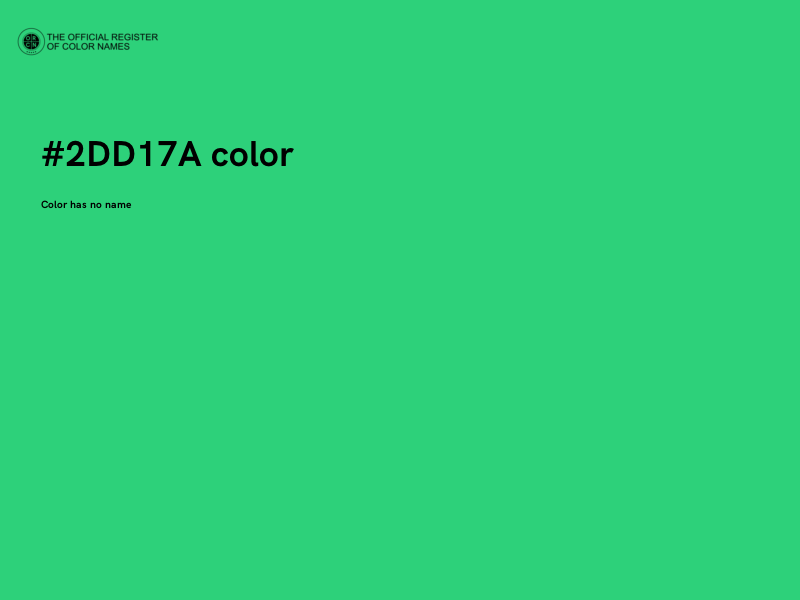 #2DD17A color image