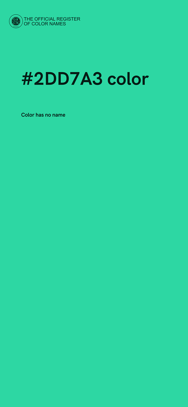 #2DD7A3 color image
