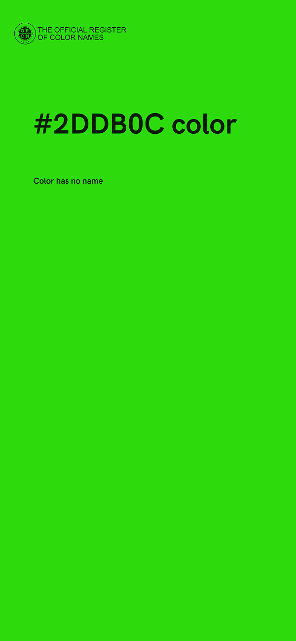#2DDB0C color image