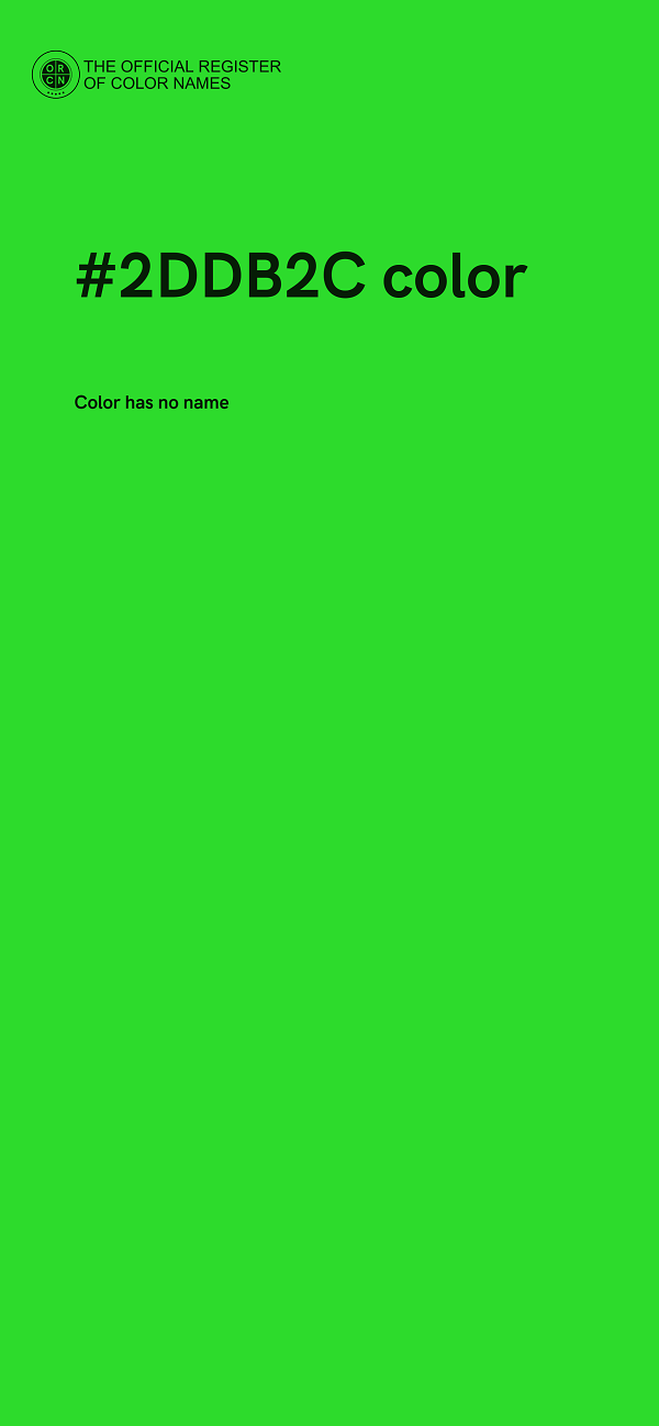 #2DDB2C color image