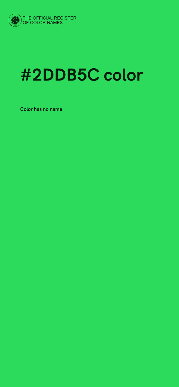 #2DDB5C color image