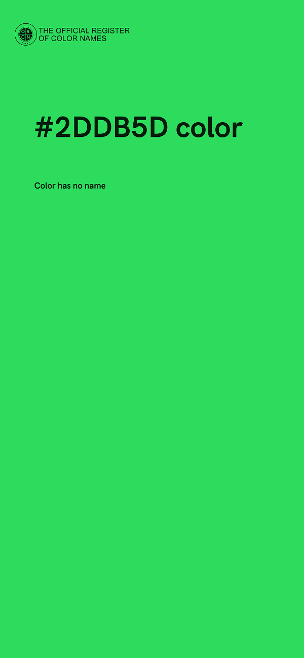 #2DDB5D color image