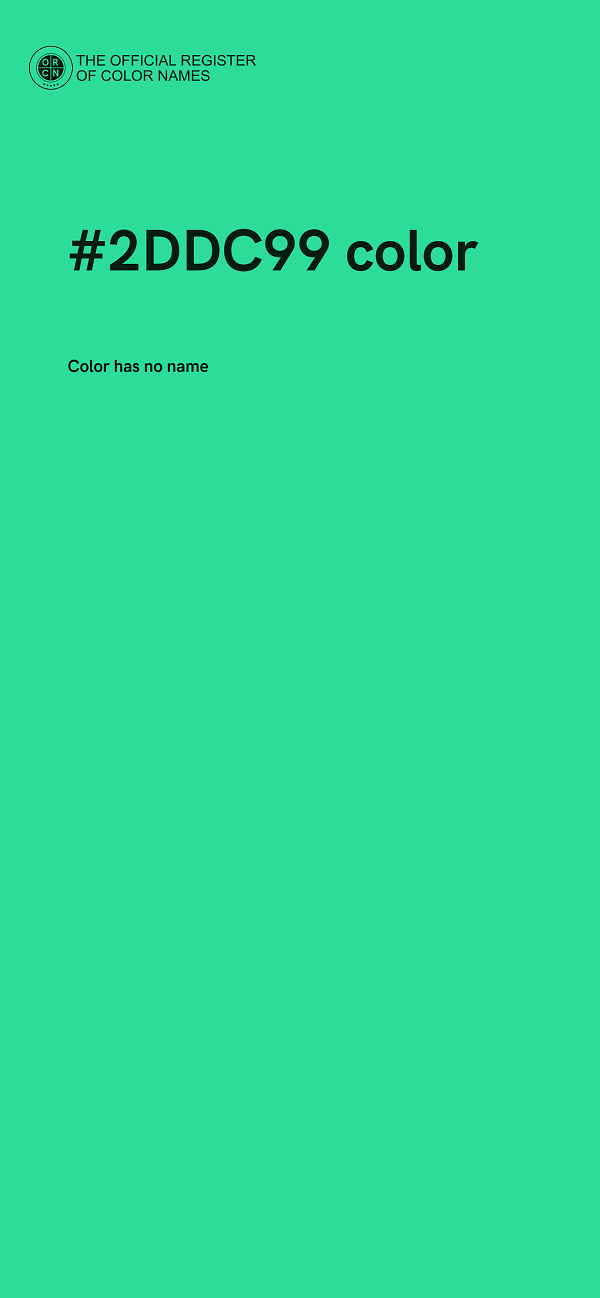 #2DDC99 color image
