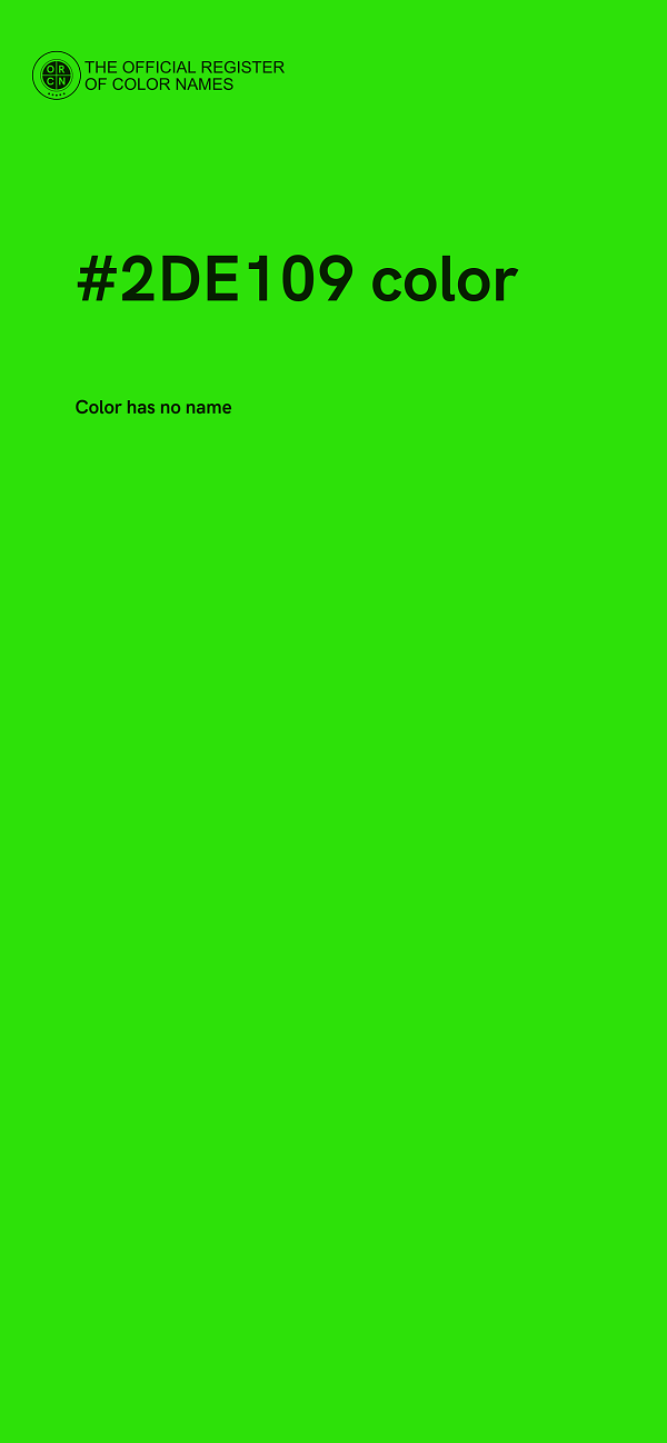 #2DE109 color image