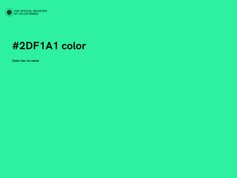 #2DF1A1 color image