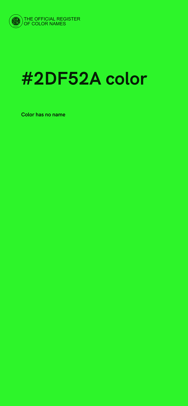 #2DF52A color image