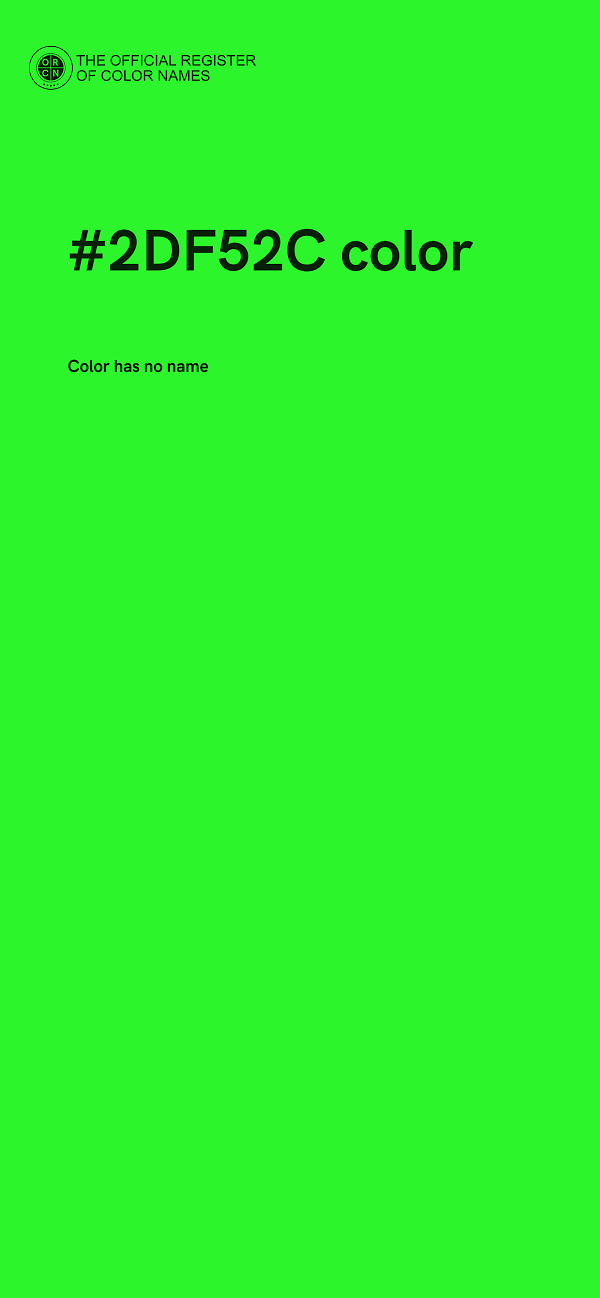 #2DF52C color image