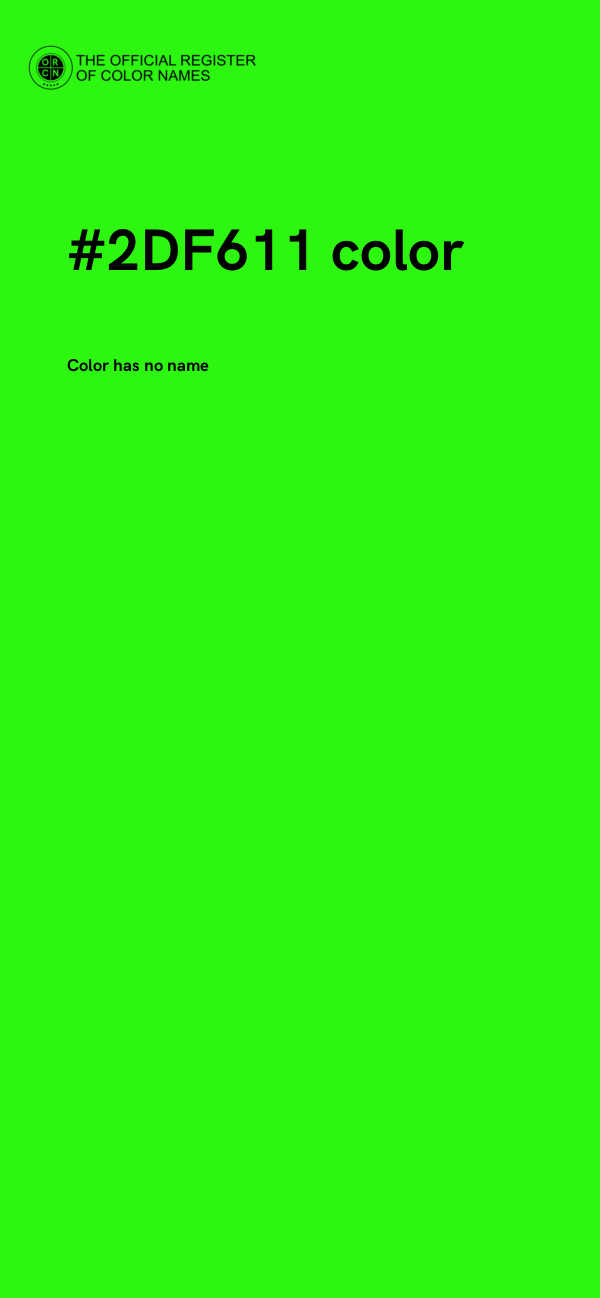 #2DF611 color image