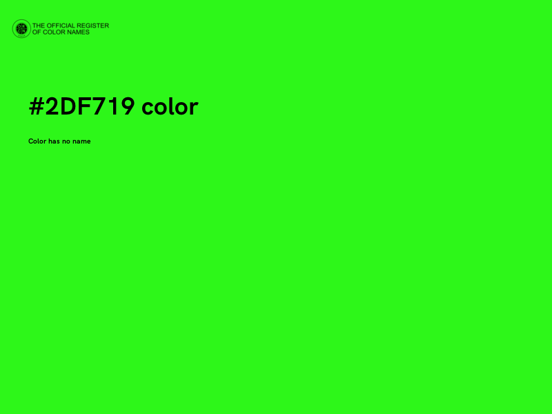 #2DF719 color image