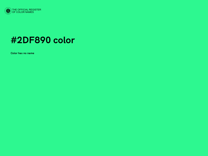 #2DF890 color image