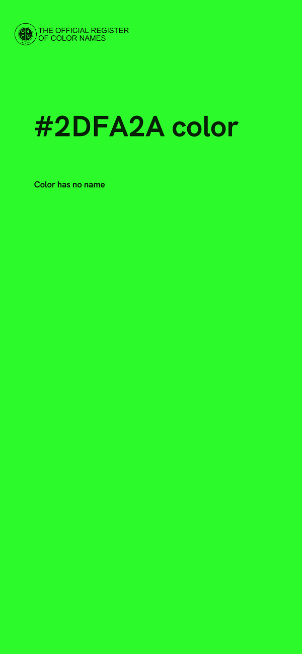 #2DFA2A color image