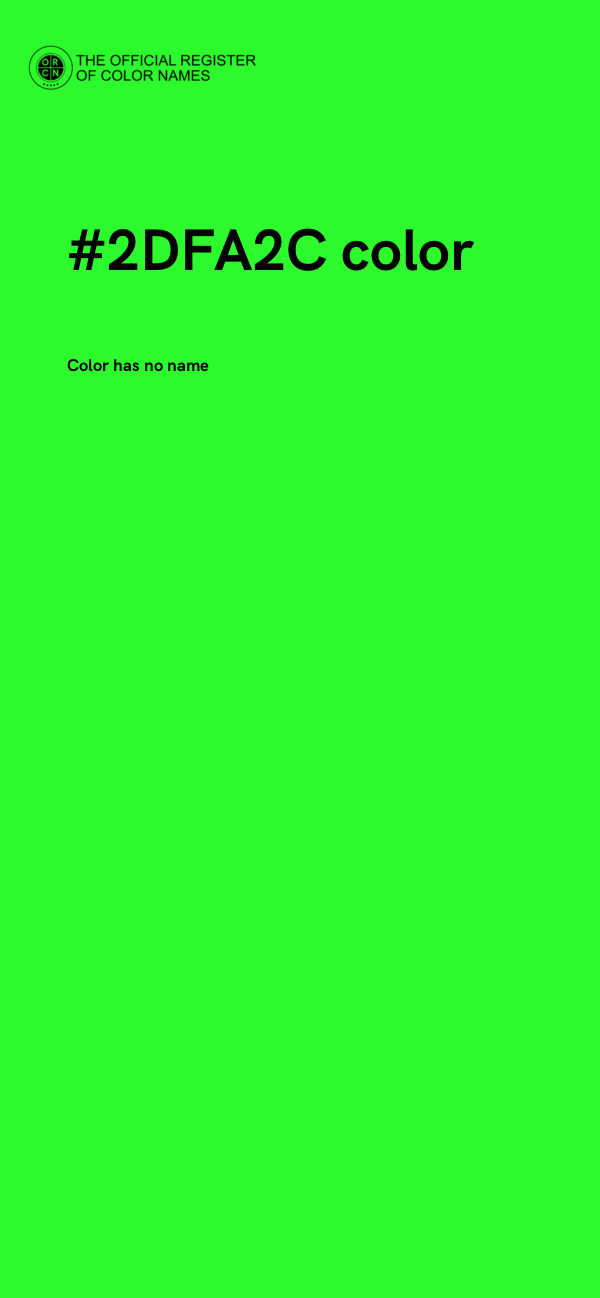#2DFA2C color image