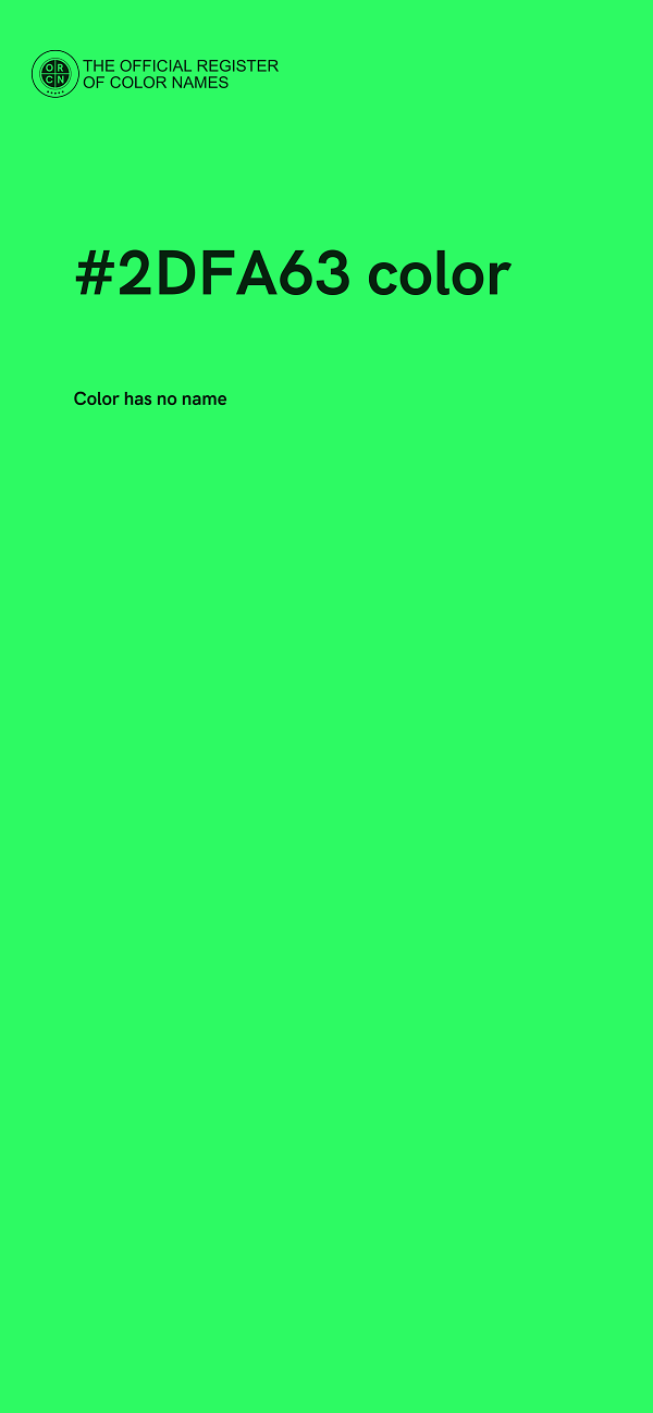 #2DFA63 color image