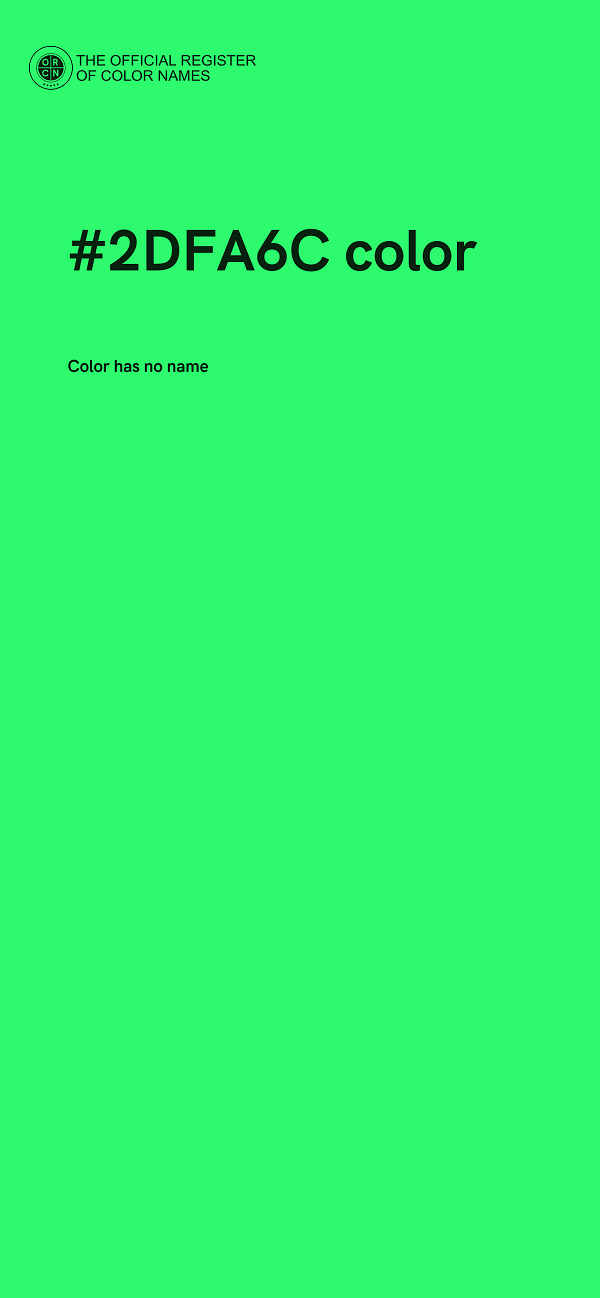 #2DFA6C color image