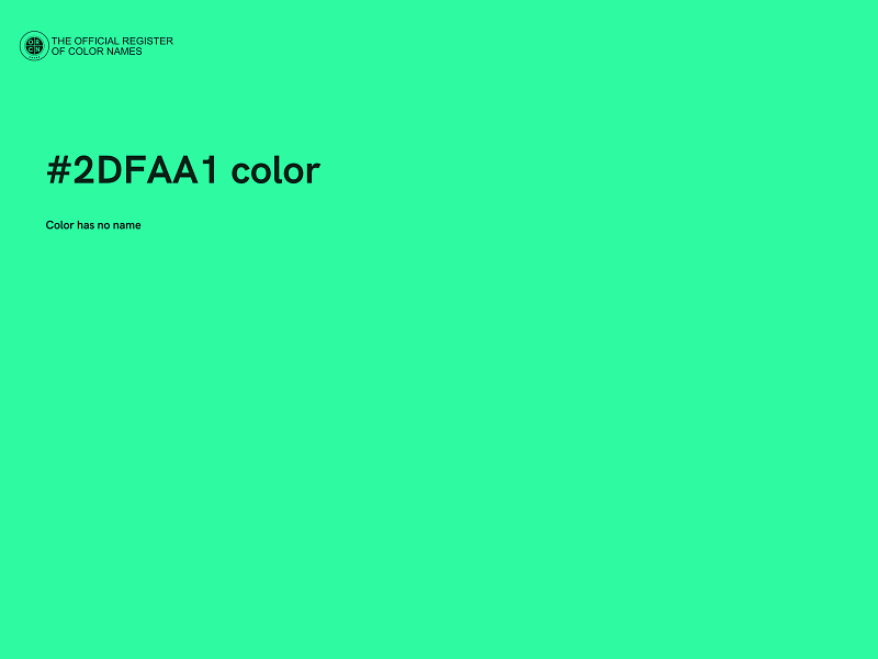 #2DFAA1 color image