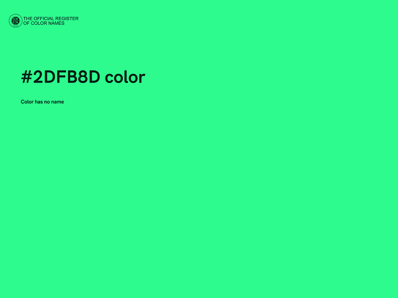 #2DFB8D color image