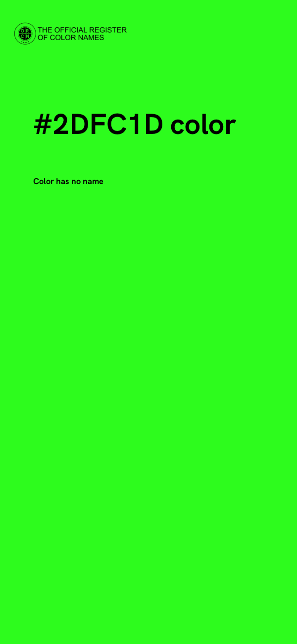 #2DFC1D color image