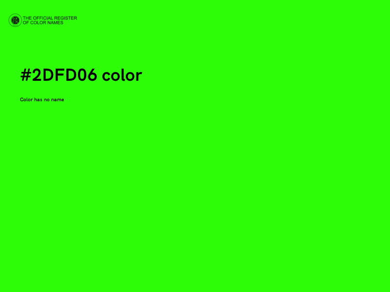 #2DFD06 color image