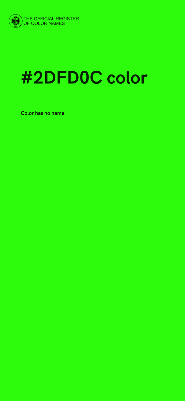#2DFD0C color image