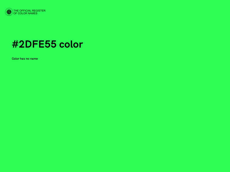 #2DFE55 color image