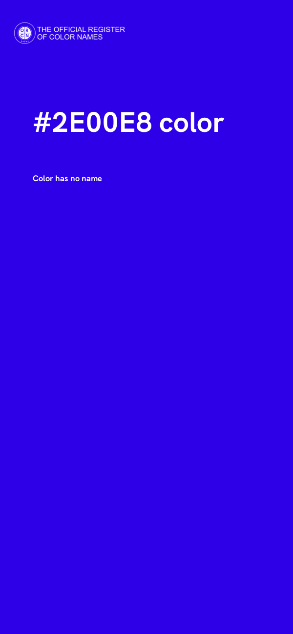 #2E00E8 color image
