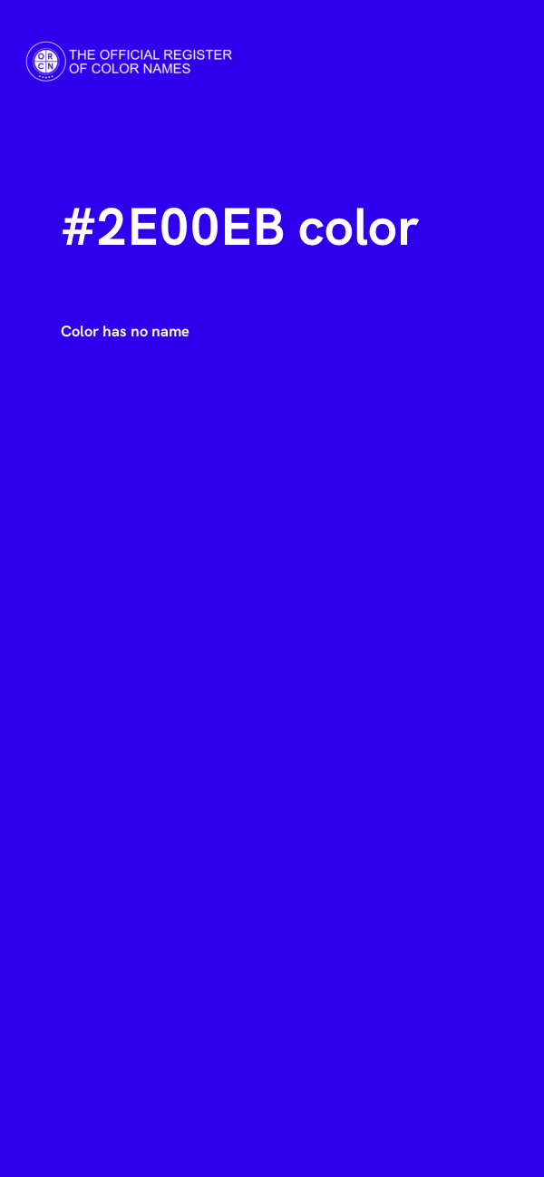 #2E00EB color image