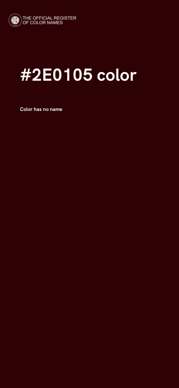 #2E0105 color image