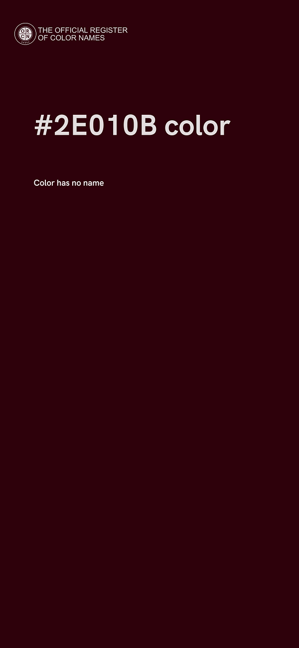 #2E010B color image