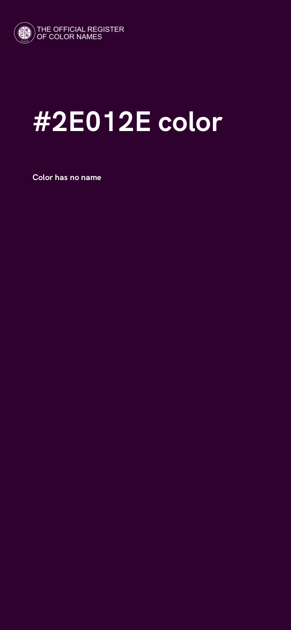 #2E012E color image