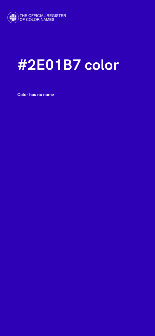 #2E01B7 color image