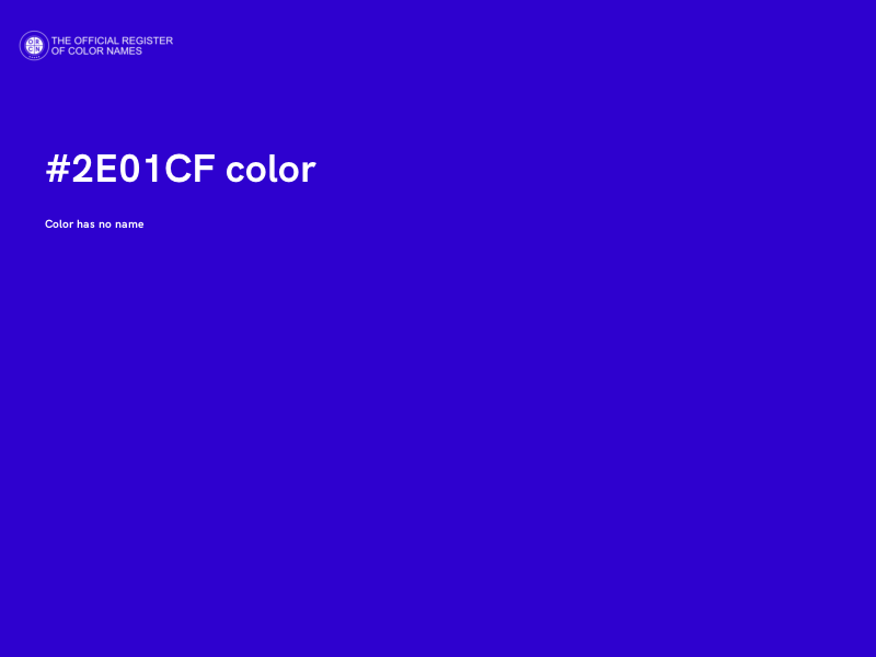 #2E01CF color image