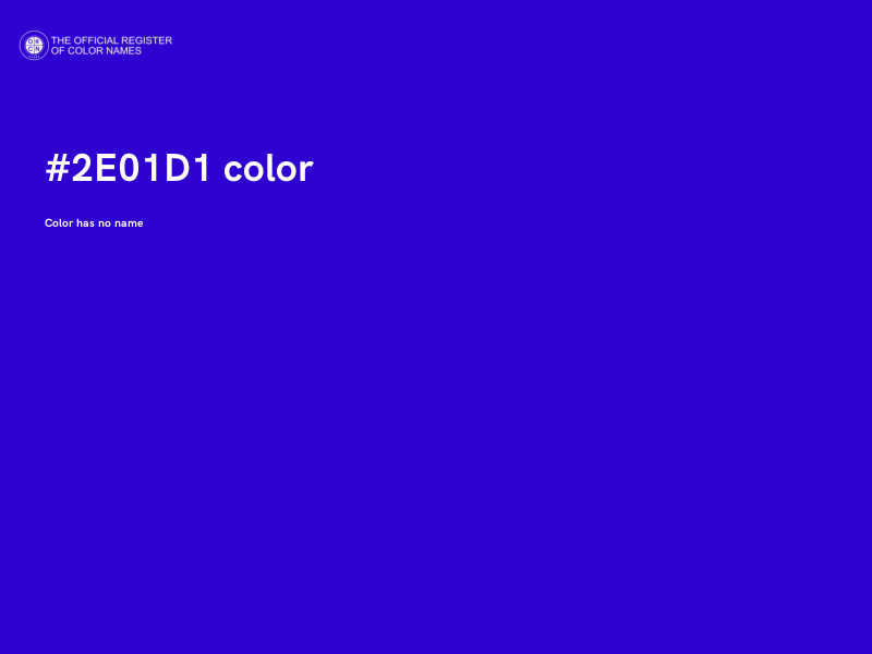 #2E01D1 color image