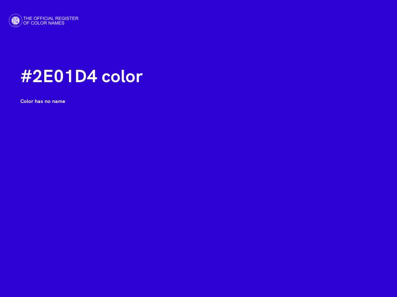 #2E01D4 color image