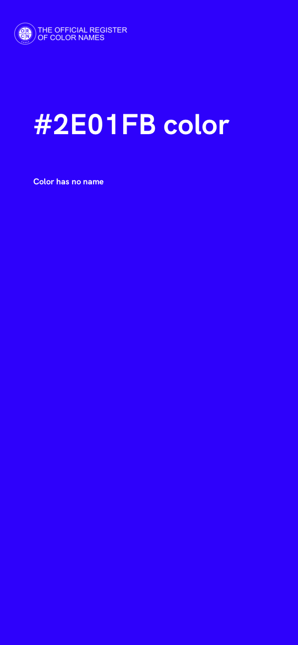 #2E01FB color image